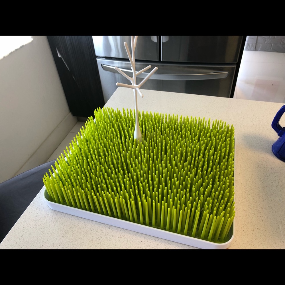 Boon lawn countertop drying rack green🍃